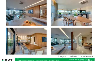 Ágio apartamento 200m² - jardim goiás  apartamento com 3 quarto(s) e 5 banheiro(s) à venda, 200 por r$ 2.500.000 no setor jardim goiás ad27596
