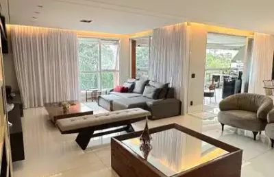 Imperador park apartamento 04 suítes  apartamento com 4 quarto(s) e 5 banheiro(s) à venda, 262 por r$ 2.690.000 no setor jardim goiás in27755