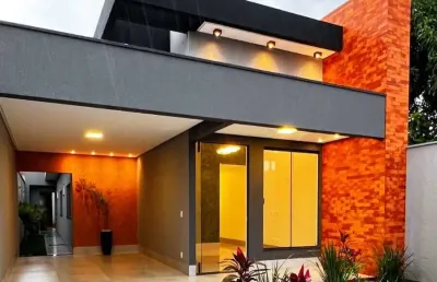 Casa térrea 3 quartos com suite alto padrão. casa de rua com 3 quarto(s) e 2 banheiro(s) à venda, 133 por r$ 650.000 no setor vila oliveira in27894