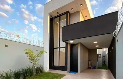 Casa de alto padrão com 3 quartos no jardim presidente, goiânia casa em condomínio com 3 quarto(s) e 2 banheiro(s) à venda, 122 por r$ 660.000 no setor jardim presidente in25236