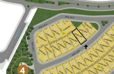 Ágio ágio jardins amsterdã lote à venda, 341.77 por r$ 717.000 no setor loteamento portal do sol ii ax21554