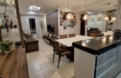 Apartamento mobiliado no villaggio amazonas apartamento com 3 quarto(s) e 2 banheiro(s) à venda, 75 por r$ 510.000 no setor parque amazonia vn27020