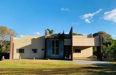 Casa em condomínio de chácaras/hidrolandia casa em condomínio com 3 quarto(s) e 4 banheiro(s) à venda, 322 por r$ 1.580.000 no setor condomínio águas da serra sl28525