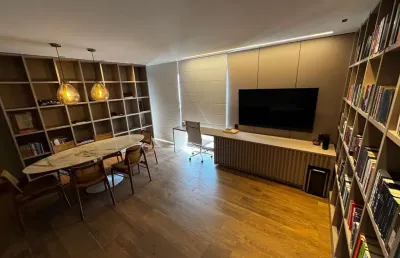 01 suíte com sala estendida / 70 m² / 02 vagas / bueno apartamento com 1 quarto(s) e 2 banheiro(s) à venda, 69.76 por r$ 550.000 no setor setor bueno ad29007