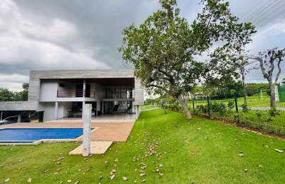 Casa em condomínio de chácaras  casa em condomínio com 5 quarto(s) e 8 banheiro(s) à venda, 445.5 por r$ 5.000.000 no setor condomínio alto da boa vista in28559