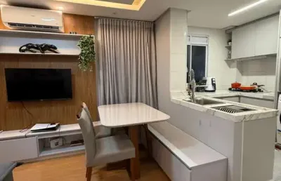 Gran valley - 2 quartos / mobiliado apartamento com 2 quarto(s) e 1 banheiro(s) à venda, 40 por r$ 290.000 no setor residencial itamaracá st29480