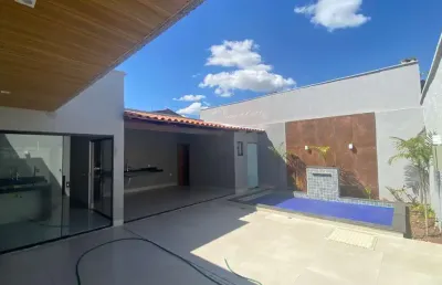 Casa terréa 3 quartos no residencial prado em senador canedo casa de rua com 3 quarto(s) e 3 banheiro(s) à venda, 161.96 por r$ 620.000 no setor residencial prado ax29667