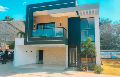 Condomínio fechado de luxo jd. europa com sobrados 3 e 4 suítes casa em condomínio com 3 quarto(s) e 4 banheiro(s) à venda, 170 por r$ 1.450.000 no setor jardim florenca au30073