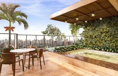 Ágio lake house residence - apartamento de 2 quartos à venda - parque amazônia  apartamento com 2 quarto(s) e 2 banheiro(s) à venda, 65 por r$ 600.000 no setor parque amazonia ta30244