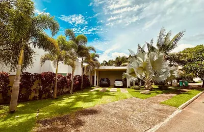 Casa térrea - 2 lotes - portal do sol 1   casa em condomínio com 6 quarto(s) e 5 banheiro(s) à venda, 380 por r$ 2.400.000 no setor loteamento portal do sol i ad29076