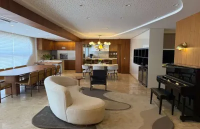 Sinfonia mobiliado com assinaturas apartamento com 3 quarto(s) e 5 banheiro(s) à venda, 287 por r$ 4.500.000 no setor setor marista fl29636