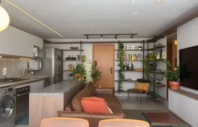 Apartamento mobiliado à venda com 62m² – 2 quartos (1 suíte) – 1 vaga – alto padrão apartamento com 2 quarto(s) e 2 banheiro(s) à venda, 62 por r$ 650.000 no setor setor pedro ludovico fl29843