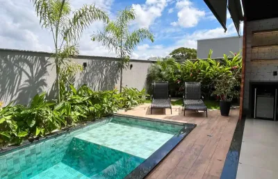 Sobrado no condomínio jardins capri sobrado com 4 quarto(s) e 4 banheiro(s) à venda, 230 por r$ 1.990.000 no setor jardins capri sl30397
