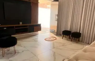 Casa térrea 3/4 suíte - jardim das acácias casa de rua com 3 quarto(s) e 3 banheiro(s) à venda, 135 por r$ 450.000 no setor jardim das acacias au30463