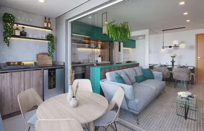 Ágio apartamento à venda com 65 m², 2 quartos (1 suíte) e 1 vaga - varandas bueno apartamento com 2 quarto(s) e 2 banheiro(s) à venda, 65.68 por r$ 528.000 no setor setor bueno vn30558