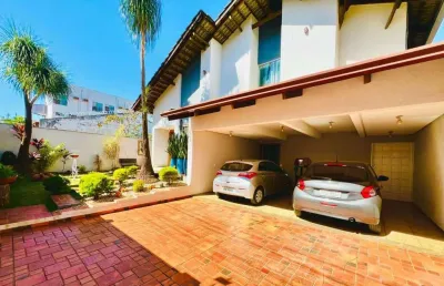 Sobrado 6q4s com piscina - jardim américa sobrado com 6 quarto(s) e 8 banheiro(s) à venda, 235 por r$ 1.590.000 no setor nova suiça ta30899