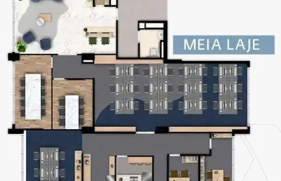 Ágio sala comercial ( meia lage - 5 salas juntas ) metropolitan bueno sala comercial com null quarto(s) e null banheiro(s) à venda, 219.74 por r$ 2.988.464 no setor setor bueno au30349