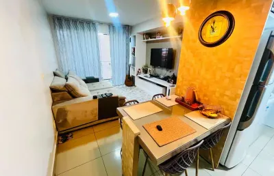 Apartamento todo planejado 2/q sendo 1/suite proximo parque cascavel apartamento com 2 quarto(s) e 2 banheiro(s) à venda, 72.7 por r$ 310.000 no setor vila rosa au31030
