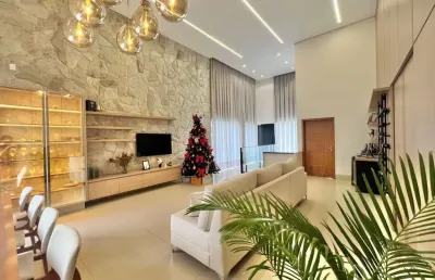 Casa jardins napoles mobiliada casa em condomínio com 3 quarto(s) e 4 banheiro(s) à venda, 219 por r$ 1.990.000 no setor jardins  napoles  ta31347