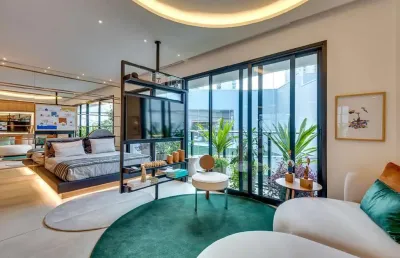 Ágio apartamento à venda no setor bueno - ágio gyro cidade opus  apartamento com 1 quarto(s) e 2 banheiro(s) à venda, 43.27 por r$ 685.576,16 no setor setor bueno ta31543