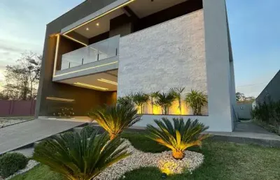 Sobrado jardins capri - senador canedo casa em condomínio com 4 quarto(s) e 6 banheiro(s) à venda, 265 por r$ 1.789.000 no setor residencial marília ax12669