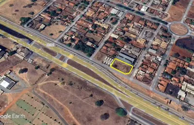 Area às margens da rodovia dos romeiros área / terreno à venda, 1450 por r$ 700.000 no setor conjunto vera cruz ax27861