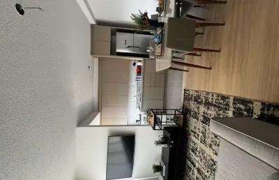 Apartamento 2 quartos com entrada de r$ 1.000,00 apartamento com 2 quarto(s) e 1 banheiro(s) à venda, 49 por r$ 320.000 no setor condomínio cidade in31933