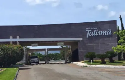 Lote no condominio de chacaras talismã área / terreno à venda, 2095.68 por r$ 460.000 no setor zona rural in31984