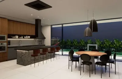 Sobrado jardins capri casa em condomínio com 4 quarto(s) e 5 banheiro(s) à venda, 281 por r$ 2.200.000 no setor jardins capri sl31833