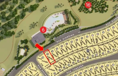 Lote no condomínio fechado jardins parma de 294,55 m² lote à venda, 294.55 por r$ 309.000 no setor jardins parma vt29559