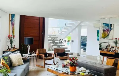 Sobrado com 3 dormitórios à venda, 332 m² por r$ 3.300.000,00 - swiss park - campinas/sp