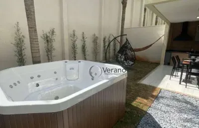 Sobrado com 4 dormitórios à venda, 211 m² por r$ 1.400.000,00 - alphaville - campinas/sp