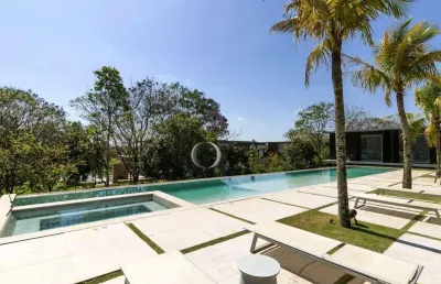 Casa com 5 dormitórios à venda, 850 m² por r$ 18.000.000,00 - fazenda da grama - itupeva/sp