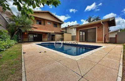 Casa com 4 dormitórios à venda, 400 m² por r$ 3.700.000,00 - residencial barão do café - campinas/sp
