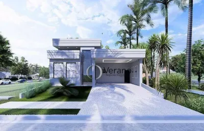Casa com 3 dormitórios à venda, 202 m² por r$ 1.890.000,00 - condomínio residencial santorini - paulínia/sp
