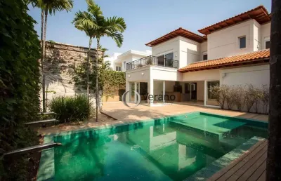 Sobrado com 4 dormitórios à venda, 400 m² por r$ 4.900.000,00 - alphaville dom pedro - campinas/sp