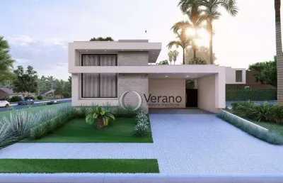 Casa com 3 dormitórios à venda, 219 m² por r$ 2.050.000,00 - condomínio residencial santorini - paulínia/sp