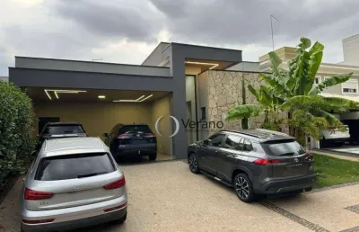 Casa com 4 dormitórios à venda, 266 m² por r$ 2.590.000,00 - residencial villa lobos - paulínia/sp