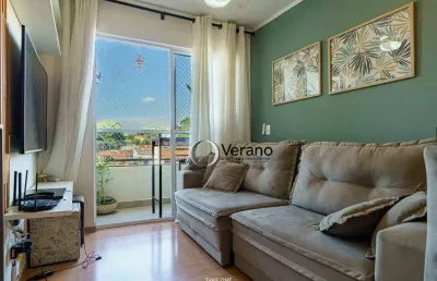 Apartamento com 2 dormitórios à venda, 54 m² por r$ 430.000,00 - condominio imperial garden - campinas/sp