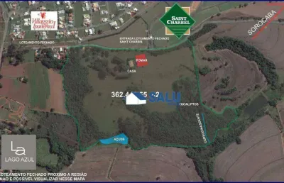 Área à venda, 365000 m² por r$ 29.200.000,00 - araçoiabinha - araçoiaba da serra/sp