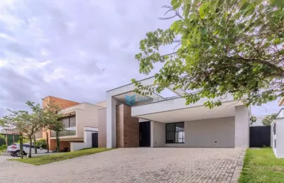 Casa com 3 dormitórios à venda, 248 m² por r$ 2.100.000,00 - alphaville nova esplanada 3 - votorantim/sp