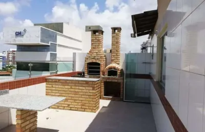 Cobertura com 4 dormitórios à venda, 117 m² por r$ 675.000,00 - lauro de freitas - lauro de freitas/ba