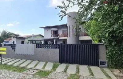 Casa com 6 dormitórios à venda, 500 m² por r$ 2.500.000,00 - condomínio arauá - vera cruz/ba