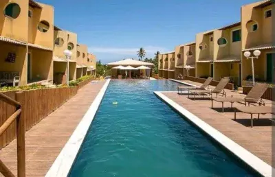 Village com 3 dormitórios à venda, 75 m² por r$ 550.000,00 - imbassai - mata de são joão/ba
