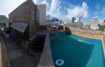 Cobertura com 4 dormitórios à venda, 290 m² por r$ 1.200.000,00 - pituba - salvador/ba