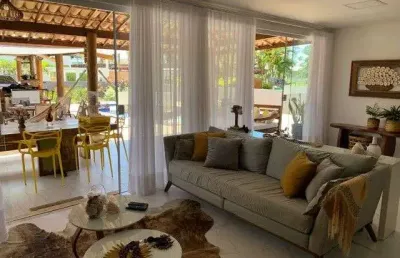 Casa com 4 dormitórios à venda, 278 m² por r$ 2.200.000,00 - guarajuba - camaçari/ba