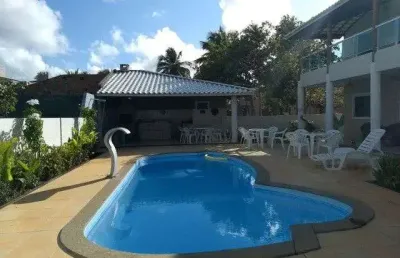 Casa com 5 dormitórios à venda, 600 m² por r$ 1.350.000,00 - aldeias do jacuipe - camaçari/ba