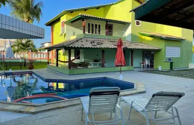 Casa com 7 dormitórios à venda, 377 m² por r$ 1.700.000,00 - barra do jacuípe - camaçari/ba