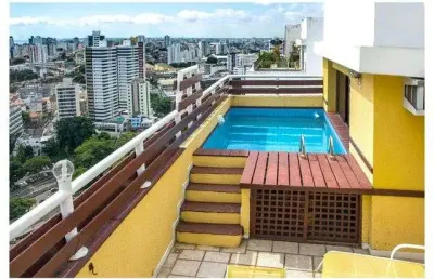 Cobertura com 3 dormitórios à venda, 256 m² por r$ 1.400.000,00 - graça - salvador/ba