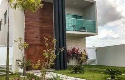 Casa com 4 dormitórios, 170 m² - venda por r$ 970.000,00 ou aluguel por r$ 16.480,00/mês - abrantes - camaçari/ba